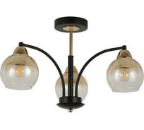 Люстра HIPER 3E2760Вт BLACK/GOLD H178-3