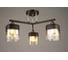 Люстра HIPER 3E2760Вт BLACK/GOLD H211-3 1