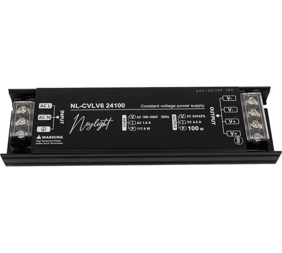 Блок питания Neylight 24v 100w led ip44 NL-CVLV6-24100