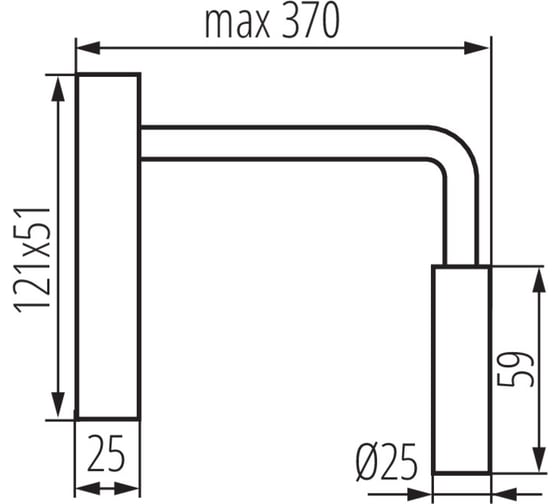 Бра KANLUX tonil ii led w 32523