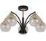 Люстра HIPER 5E2760Вт BLACK/GOLD H178-5 1