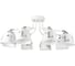 Люстра HIPER 8E2760Вт WHITE H188-8 1