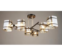 Люстра HIPER 6E2760Вт BLACK/GOLD H213-6