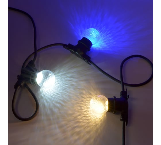 Лампа декоративная светодиодная led-d45-1w/6000k/e27/cl/с pineapple Volpe UL-00010065