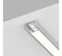 Алюминиевый накладной профиль, серебро Feron CAB262 10267