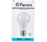 Светодиодная лампа - шар E27 10W 6400K FERON LB-92 25459 7