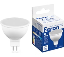 Светодиодная лампа MR16 G5.3 5W 4000K FERON LB-24 25126