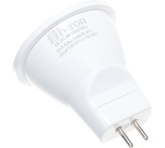 Светодиодная лампа MR11 G5.3 3W 2700K FERON LB-271 25551
