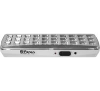 Аккумуляторный светильник 30LED, DC, белый Feron EL115 12668