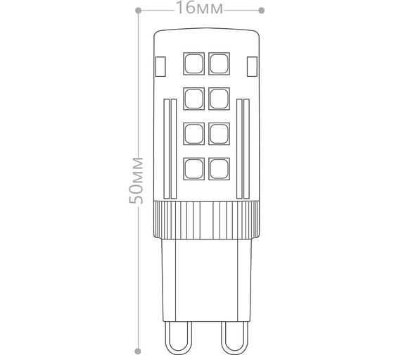 Светодиодная лампа FERON G9 5W 4000K LB-432 25770