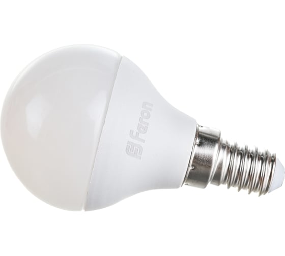 Светодиодная лампа Шарик E14 7W 6400K FERON LB-95 25480