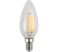Светодиодная лампа ЭРА F-LED B35-5w-827-E14 Б0019002
