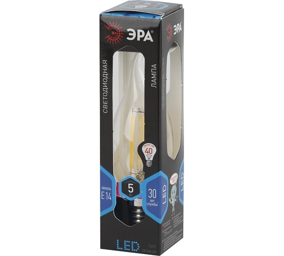 Светодиодная лампа ЭРА F-LED BXS-5w-840-E14 Б0019005