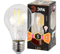Светодиодная лампа ЭРА F-LED А60-5w-827-E27 Б0019010