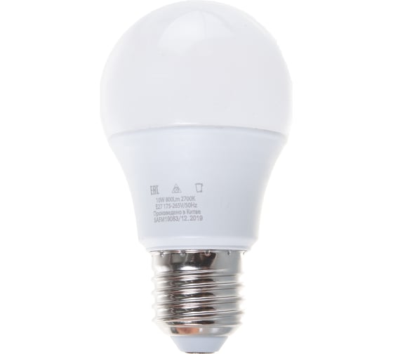 Светодиодная лампа SAFFIT SBA6010 Шар E27 10W 2700K 55004