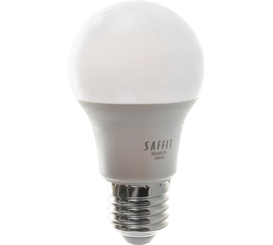 Светодиодная лампа SAFFIT SBA6010 Шар E27 10W 4000K 55005