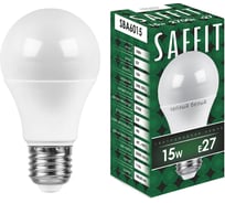 Светодиодная лампа SAFFIT SBA6015 Шар E27 15W 2700K 55010