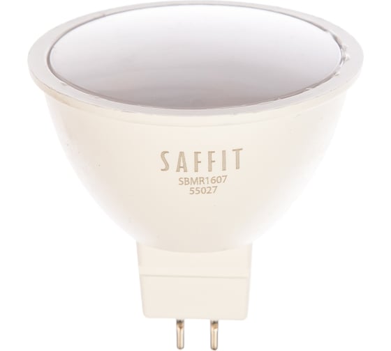 Светодиодная лампа SAFFIT SBMR1607 MR16 GU5.3 7W 2700K 55027