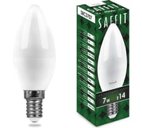 Светодиодная лампа SAFFIT SBC3707 Свеча E14 7W 4000K 55031