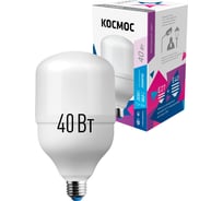 Светодиодная высокомощная лампа КОСМОС LED 40Вт E27 6500К 417273 LksmHWLED40WE2765