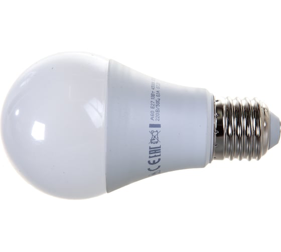 Светодиодная лампа КОСМОС LED A60 13Вт 220В E27 4500К 452436 LkecLED13wA60E2745