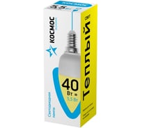 Светодиодная лампа LED CN 5.5Вт 220В E14 3000К КОСМОС Экономик LkecLED5.5wCNE1430 417215