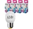 Светодиодная лампа КОСМОС LED 6.5Вт шар 220В E27 3000К 417245 LkecLED6.5wGL45E2730 4