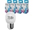 Светодиодная лампа КОСМОС LED 7.5Вт Шар 220В E27 4500К 417260 LkecLED7.5wGL45E2745 5