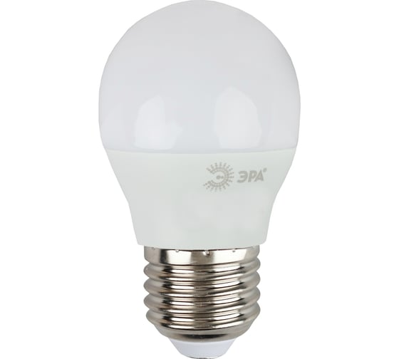 Светодиодная лампа ЭРА LED smd Р45-6w-840-E27 ECO Б0019074 1