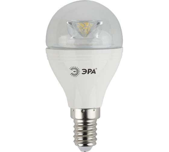 Светодиодная лампа ЭРА LED smd P45-7w-827-E14-Clear Б0020549 1