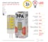 Светодиодная лампа ЭРА LED smd JC-3,5w-220V-corn, ceramics-827-G4 Б0027855 5