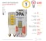 Светодиодная лампа ЭРА LED smd JCD-5w-220V-corn, ceramics-827-G9 Б0027863 2
