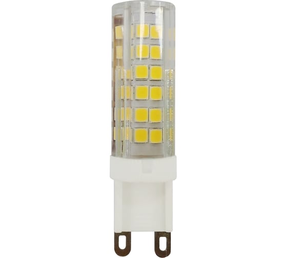 Светодиодная лампа ЭРА LED smd JCD-7w-220V-corn, ceramics-827-G9 Б0027865 1