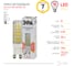 Светодиодная лампа ЭРА LED smd JCD-7w-220V-corn, ceramics-827-G9 Б0027865 5
