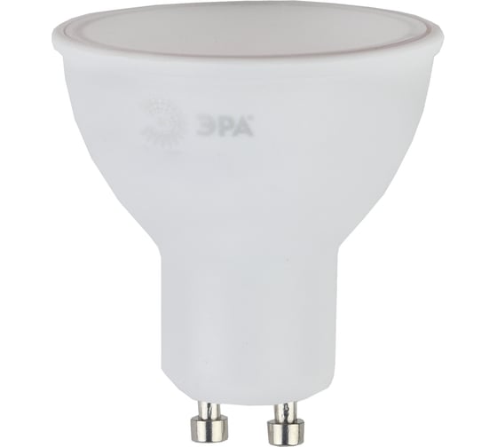 Светодиодная лампа ЭРА STD LED MR16-6W-840-GU10 GU10 6Вт софит нейтральный белый свет, Б0020544