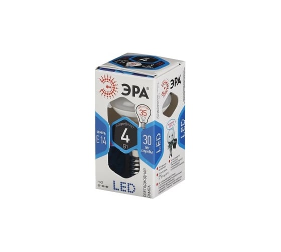 Светодиодная лампа ЭРА LED smd R39-4w-840-E14 Б0017226