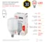 Светодиодная лампа ЭРА LED POWER T100-30W-2700-E27 E27 / Е27 30Вт колокол теплый белый свет Б0027002 3
