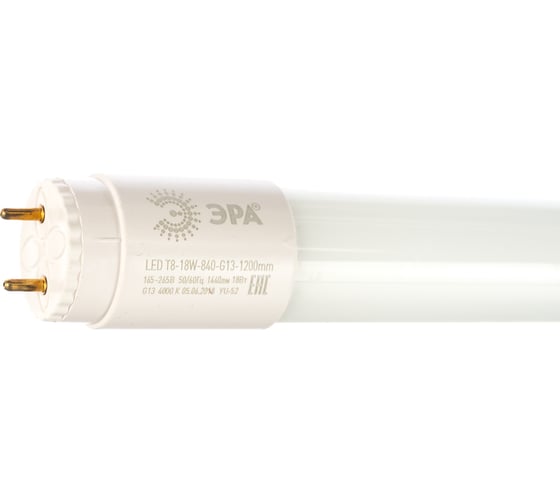 Светодиодная лампа ЭРА LED smd T8-18w-840-G13 1200mm Б0019927