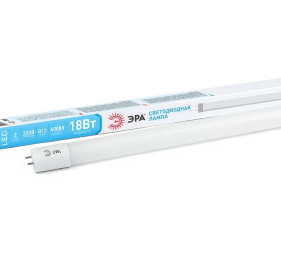 Светодиодная лампа ЭРА LED smd T8-18w-840-G13 1200mm Б0019927