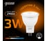 Лампа Gauss LED D35*45 3W MR11 GU4 2700K SQ 132517103 4