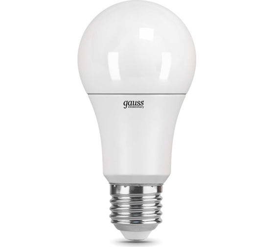 Лампа LED A60 10W E27 4100K Gauss Elementary 23220