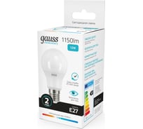 Лампа Gauss LED Elementary A60 12W E27 4100K SQ 23222