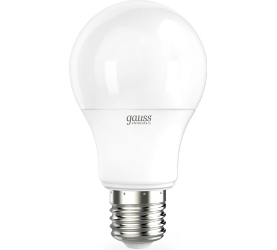 Лампа Gauss LED Elementary A60 12W E27 4100K SQ 23222