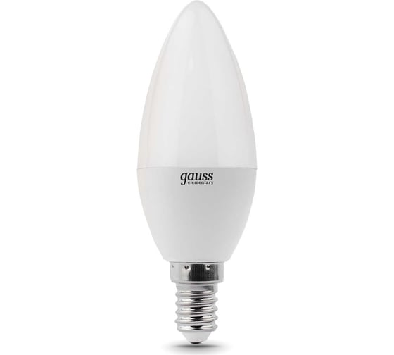 Лампа LED Candle 8W E14 4100K Gauss Elementary 33128