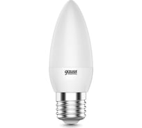 Лампа LED Candle 8W E27 4100K Gauss Elementary 33228