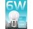 Лампа LED Globe 6W E27 4100K Gauss Elementary 53226 2