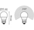 Лампа LED Globe 8W E27 4100K Gauss Elementary 53228 6