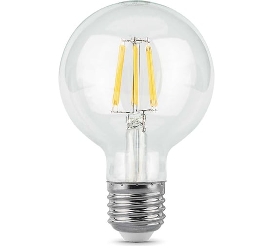 Лампа LED G95 E27 6W 2700K Gauss Filament 105802106