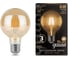 Лампа Gauss LED Filament G95 E27 6W Golden 2400K SQ 105802006 1