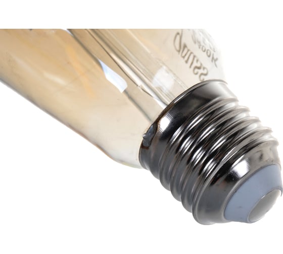 Лампа Gauss LED Filament ST64 E27 6W Golden 2400К SQ 102802006